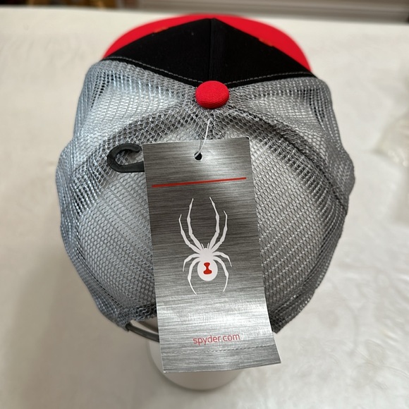 Spyder TRUCK DRIVER CAP - Blk/Red/Lim - Picture 12 of 16
